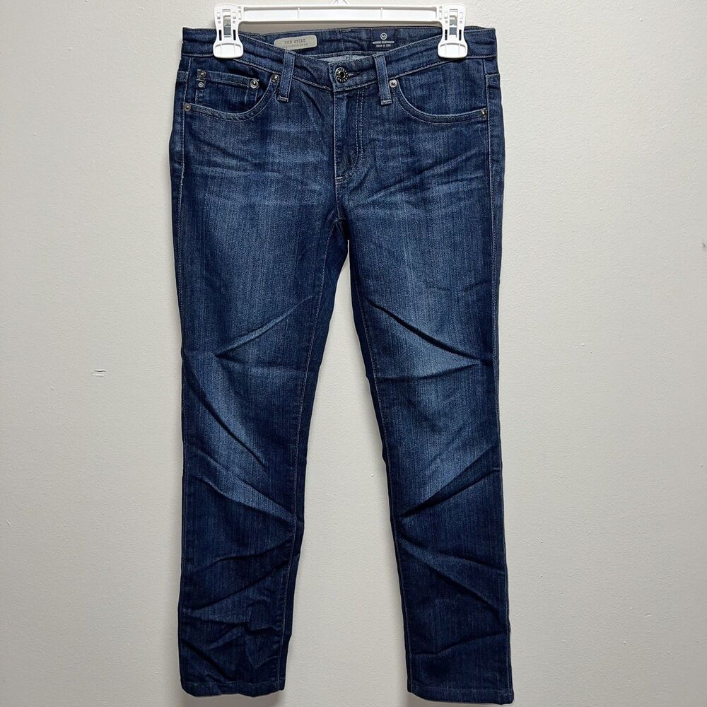 AG Adriano Goldschmied Jeans Women's Size 26 Denim Stilt Cigarette Leg Blue